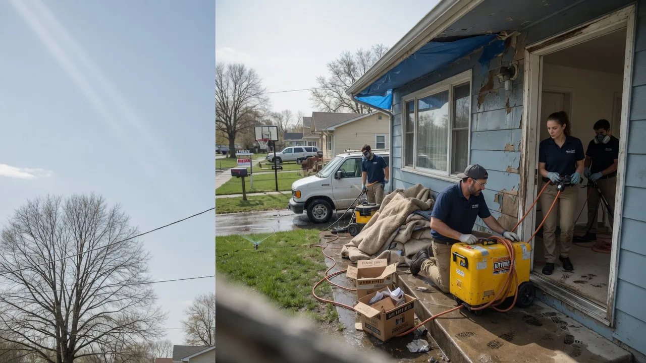 Basement Flood Cleanup in Amery, WI near me